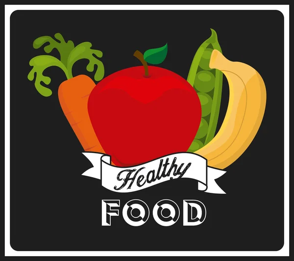 Healthy food — Stock Vector