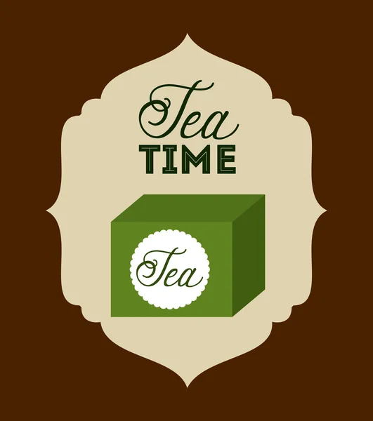 Heerlijke thee — Stockvector