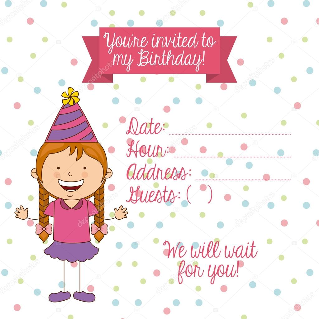 birthday invitation