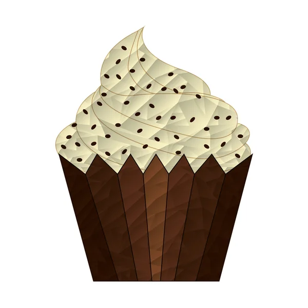 Delicioso diseño de cupcakes — Vector de stock