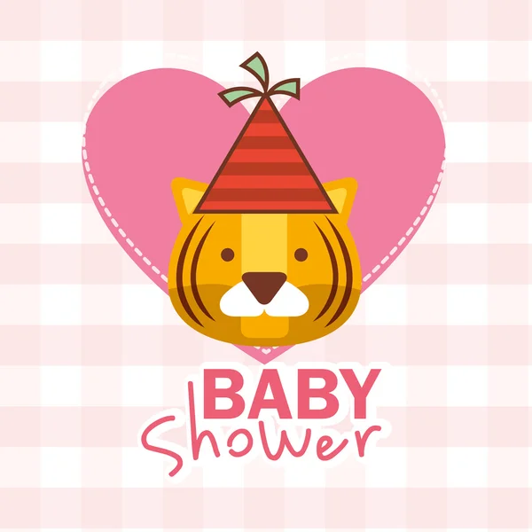 Baby shower — Stock Vector