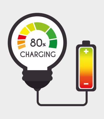 Battery widget design.