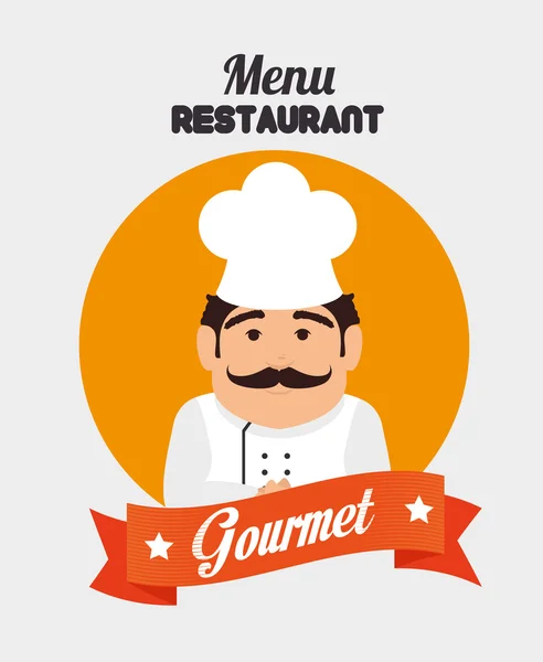 Design de restaurant . — Image vectorielle