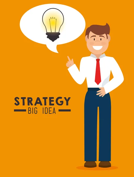 Strategische planning ontwerp — Stockvector