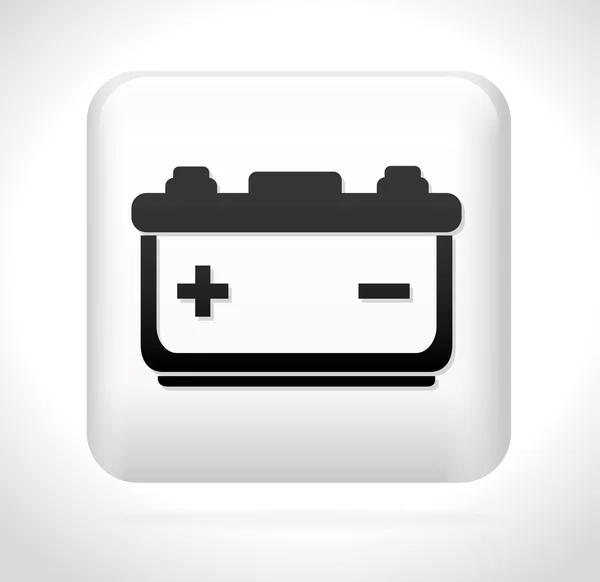 Battery widget design. — Stock Vector