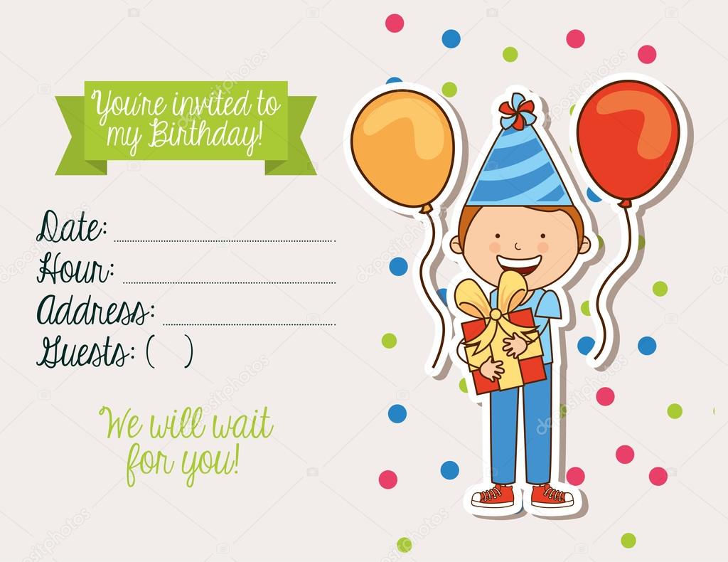 birthday invitation 