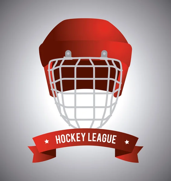 Hockey design visuel — Image vectorielle