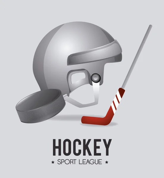 Hockey design visuel — Image vectorielle