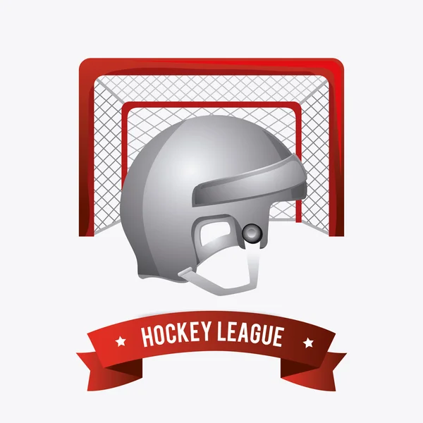 Hockey design visuel — Image vectorielle