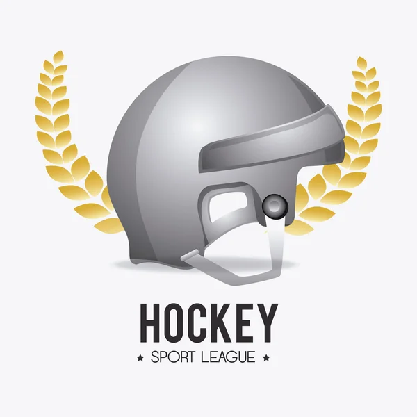 Hockey design visuel — Image vectorielle