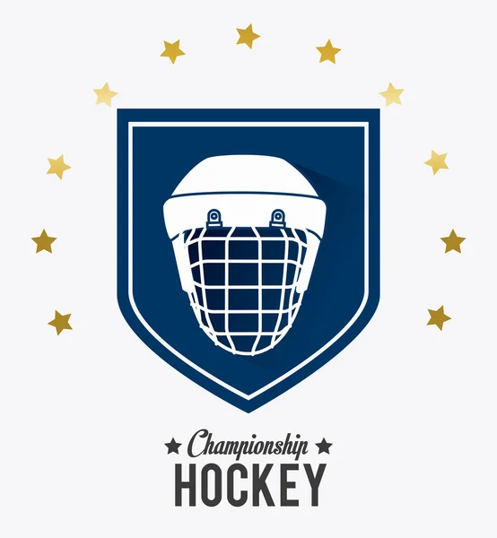 Hockeyoptik — Stockvektor