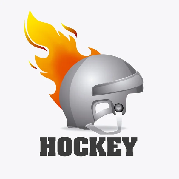 Hockey visuell design — Stock vektor