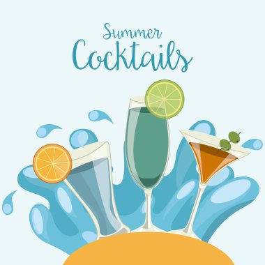 Kokteyl içki tasarım