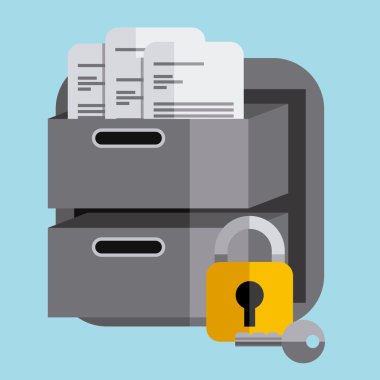 Ofis simgeleri tasarım