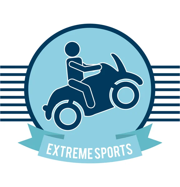 Extreme sport ontwerp — Stockvector