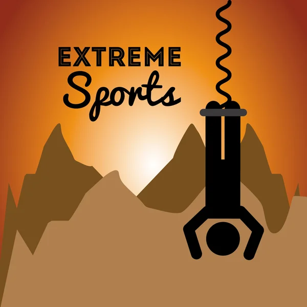 Design de sport extrême — Image vectorielle