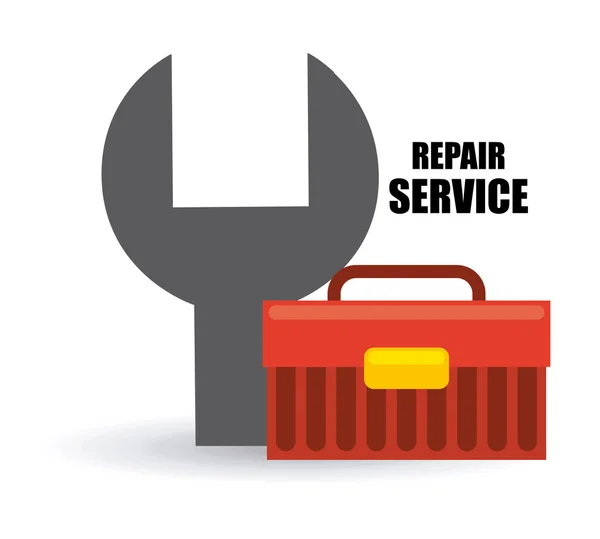 Dienst reparatieontwerp — Stockvector