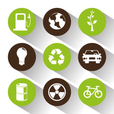 Yeşil simge tasarım git