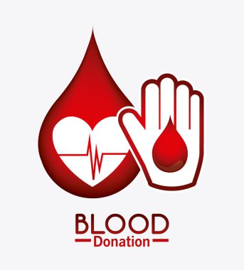 Kan bağışı tasarım.