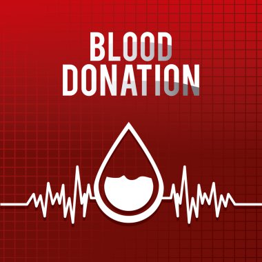 Kan bağışı tasarım.