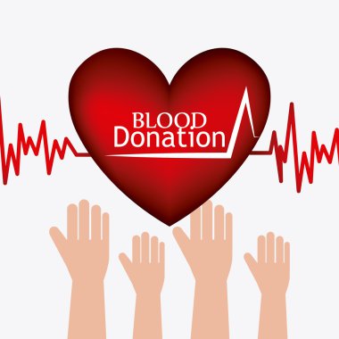 Kan bağışı tasarım.