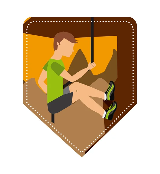 Deporte extremo — Vector de stock