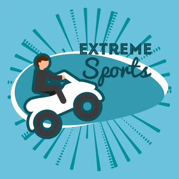 Design de sport extrême — Image vectorielle