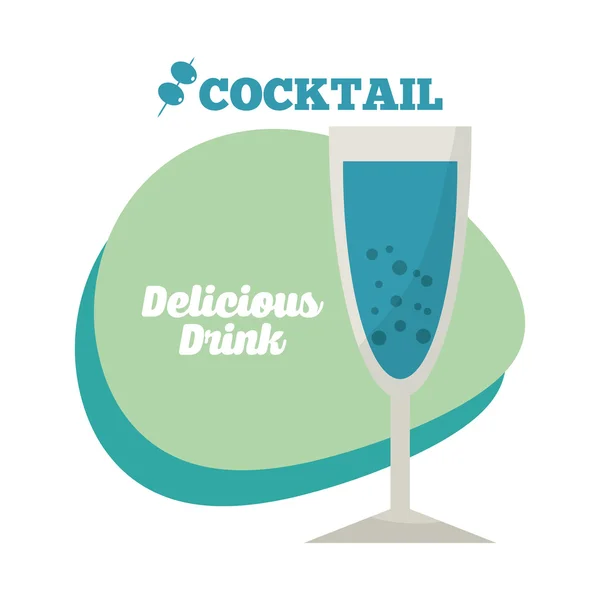 Lahodné pití design — Stockový vektor