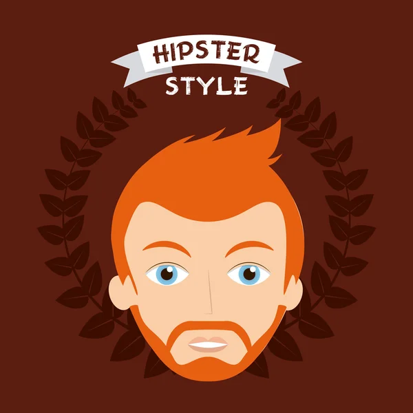 Mode de vie hipster — Image vectorielle