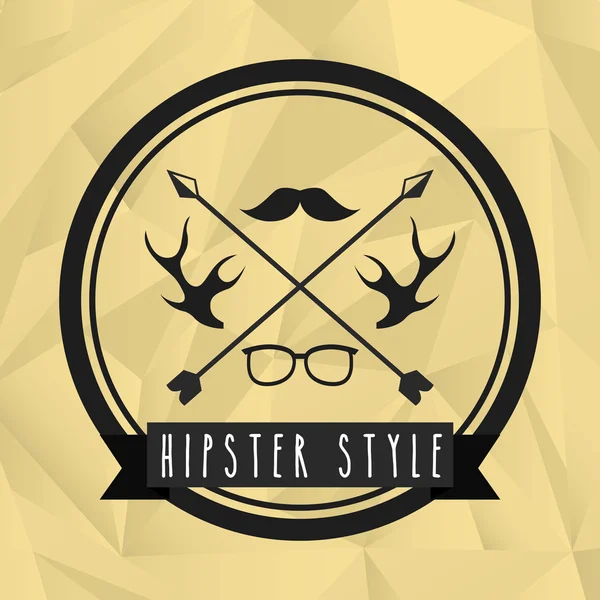 Mode de vie hipster — Image vectorielle