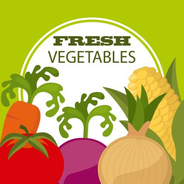 Taze sebze tasarım