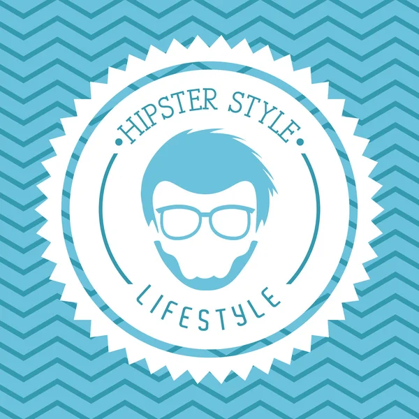 Hipster Concepto de Estilo — Vector de stock