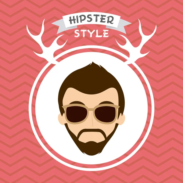 Design estilo hipster — Vetor de Stock