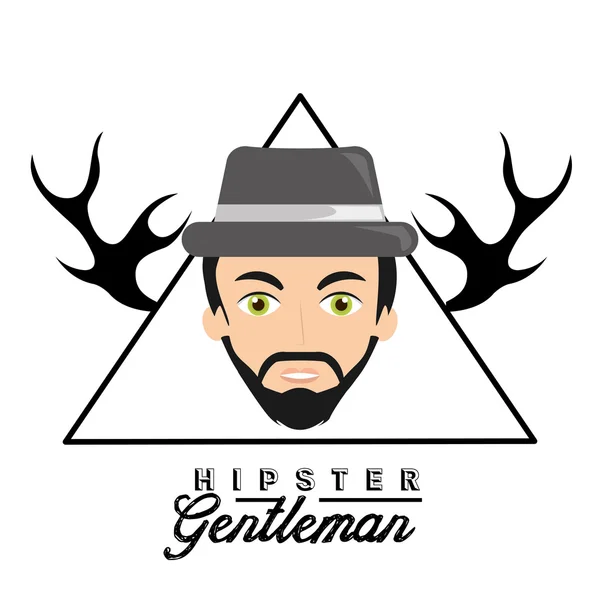 Hipster style design — Stock Vector