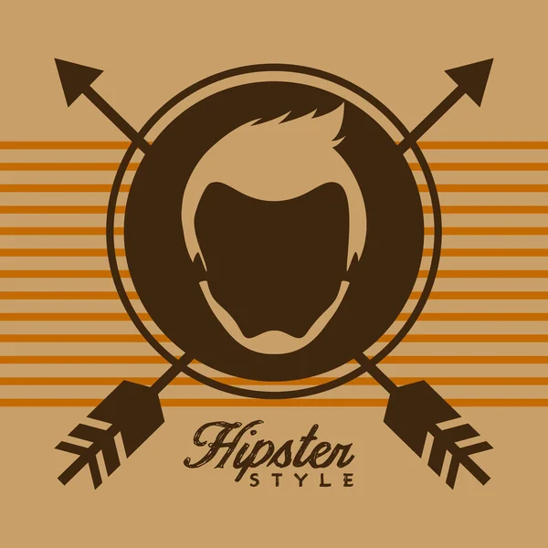 Diseño de estilo Hipster — Archivo Imágenes Vectoriales