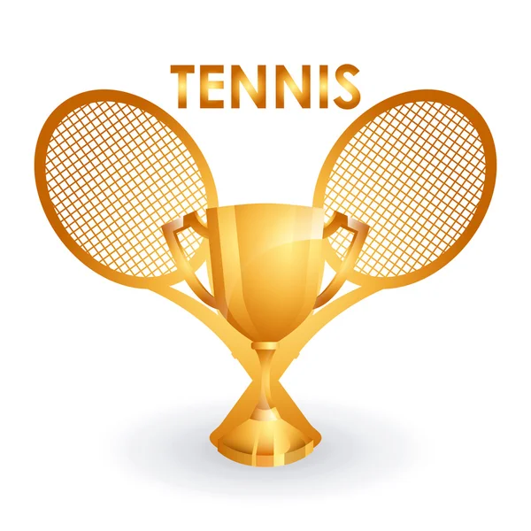 Design emblème sportif — Image vectorielle