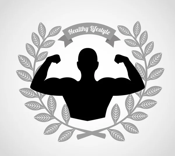 Healthy lifestyle — Stock Vector