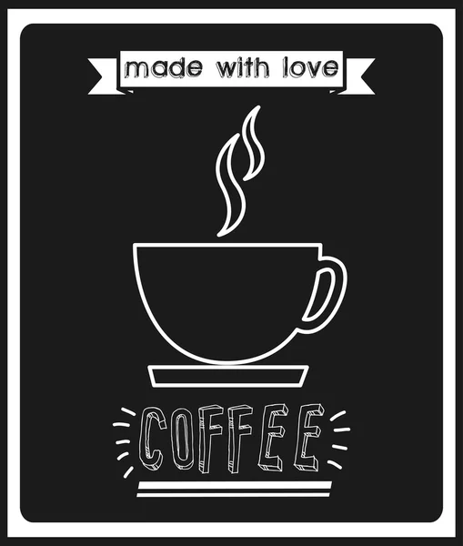 Icono del café — Vector de stock