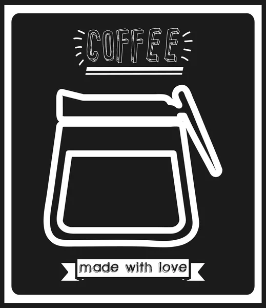 Icono del café — Vector de stock