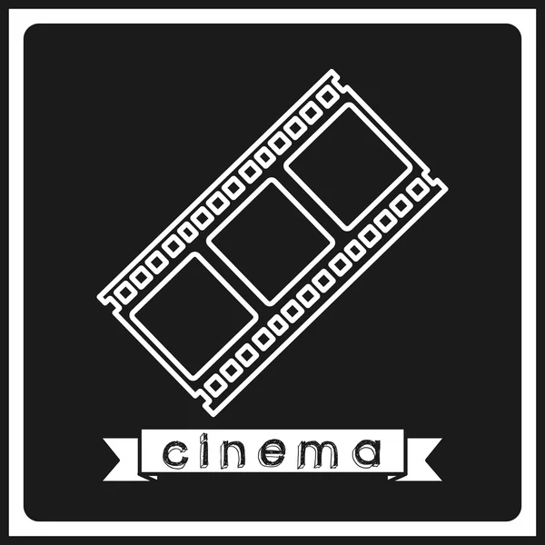 Икона кино — стоковый вектор