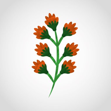 Çiçek simgesi tasarım