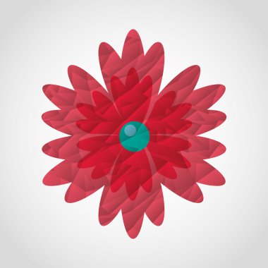 Çiçek simgesi tasarım