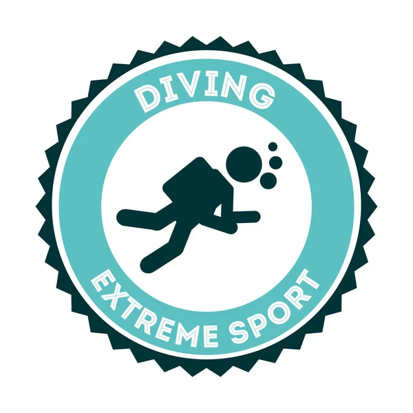 Extrem sport design — Stock vektor