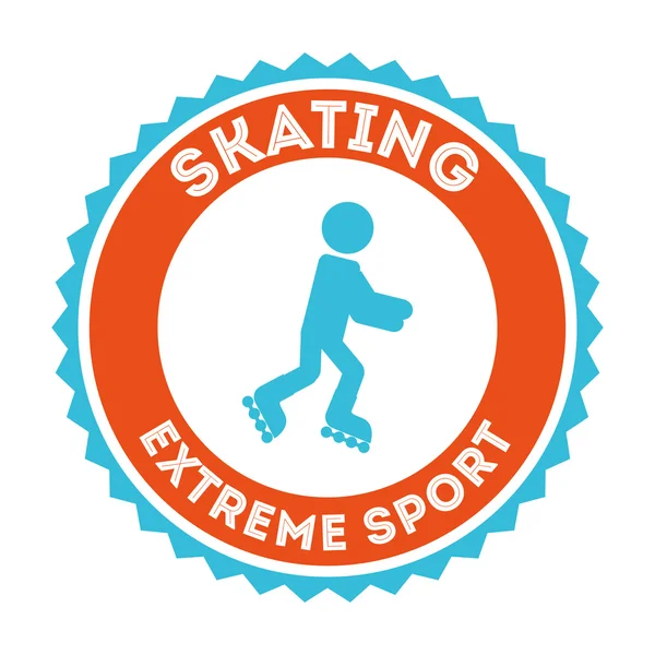 Design de sport extrême — Image vectorielle