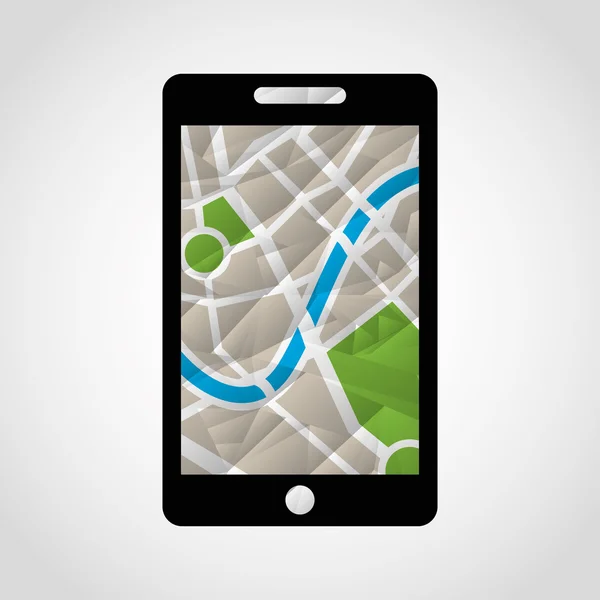 GPS технологія дизайну — стоковий вектор