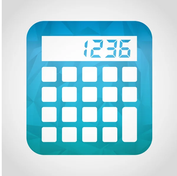 Calculator icon  design — Stock Vector