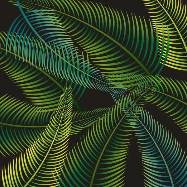 Tropické přírody designu — Stockový vektor