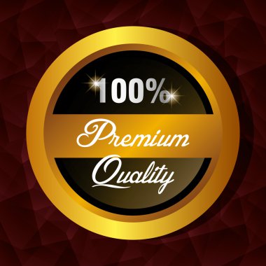 Premium Kalite etiket tasarımı.