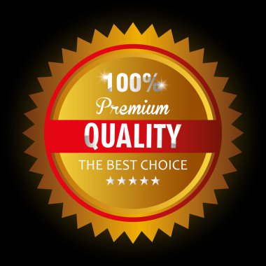 Premium Kalite etiket tasarımı.