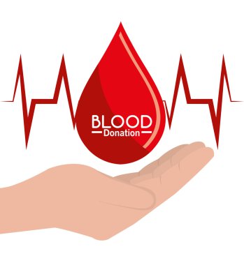 Kan bağışı tasarım.